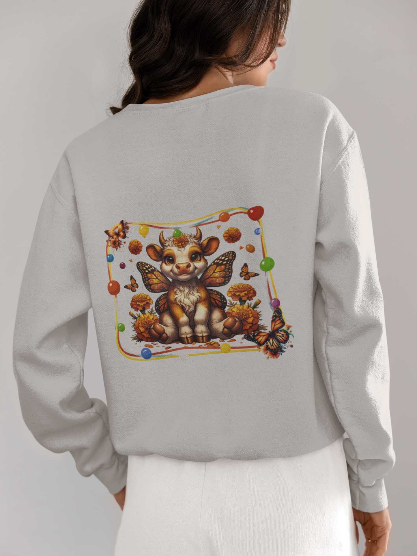 Crewneck - Vache papillon