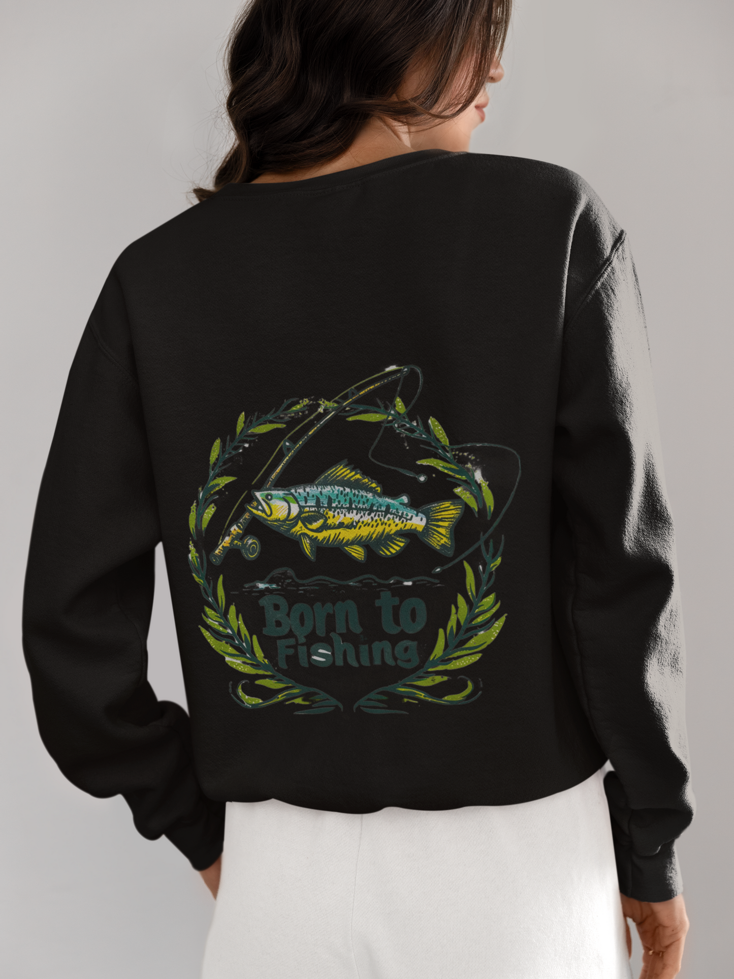 Crewneck - Née pour pêcher