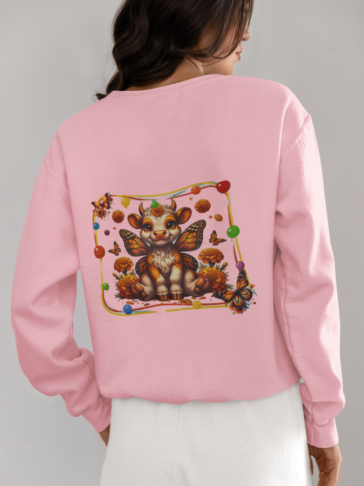 Crewneck - Vache papillon