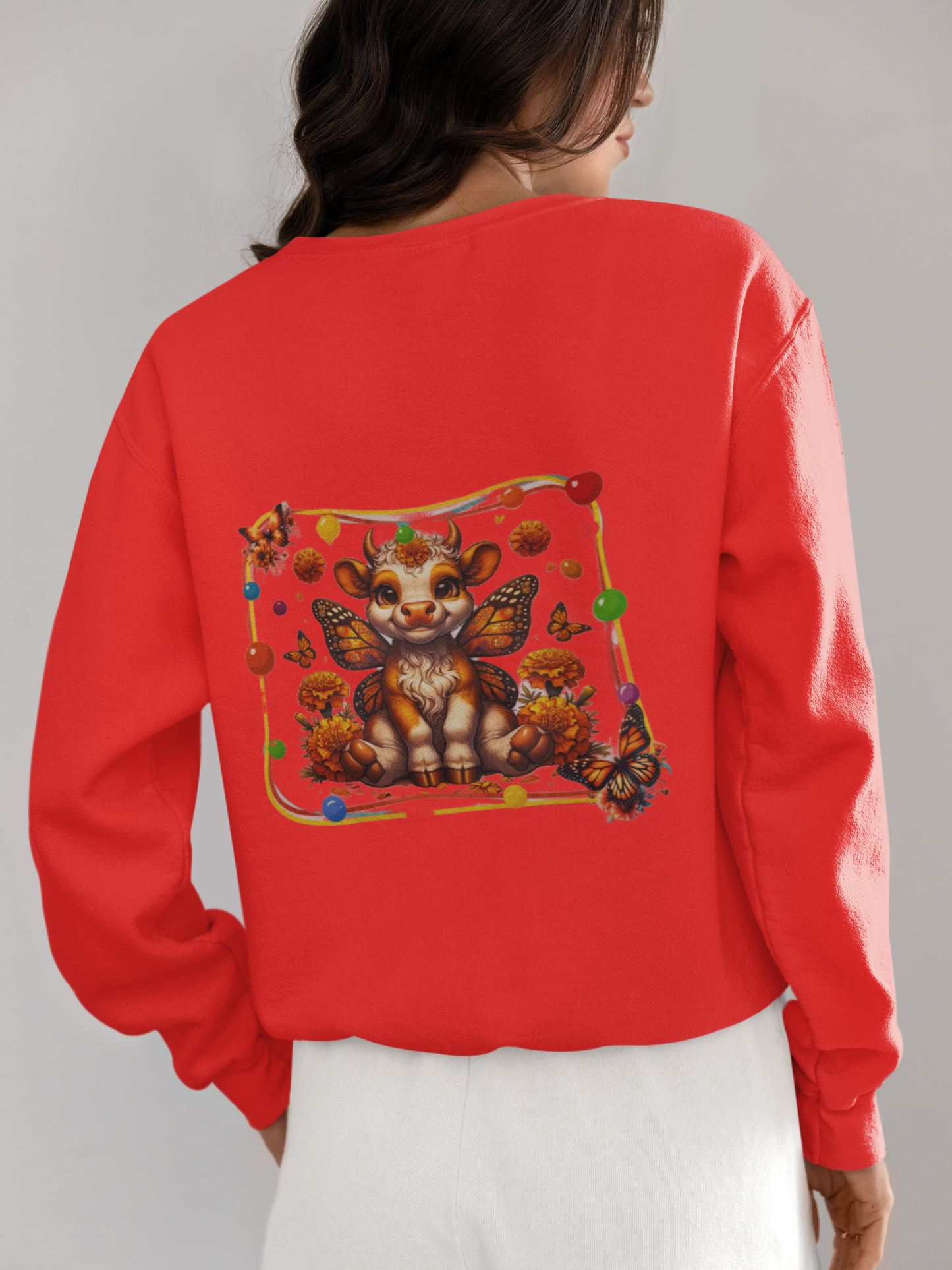 Crewneck - Vache papillon
