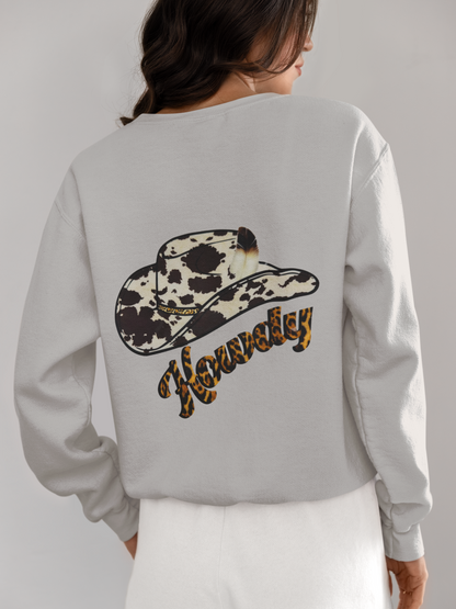 Crewneck - Chapeau de cowgirl
