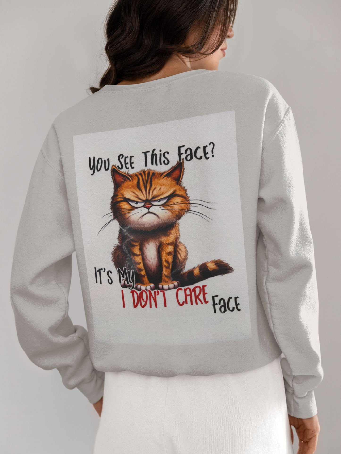 Crewneck - Chat en colère