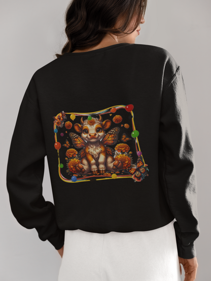 Crewneck - Vache papillon