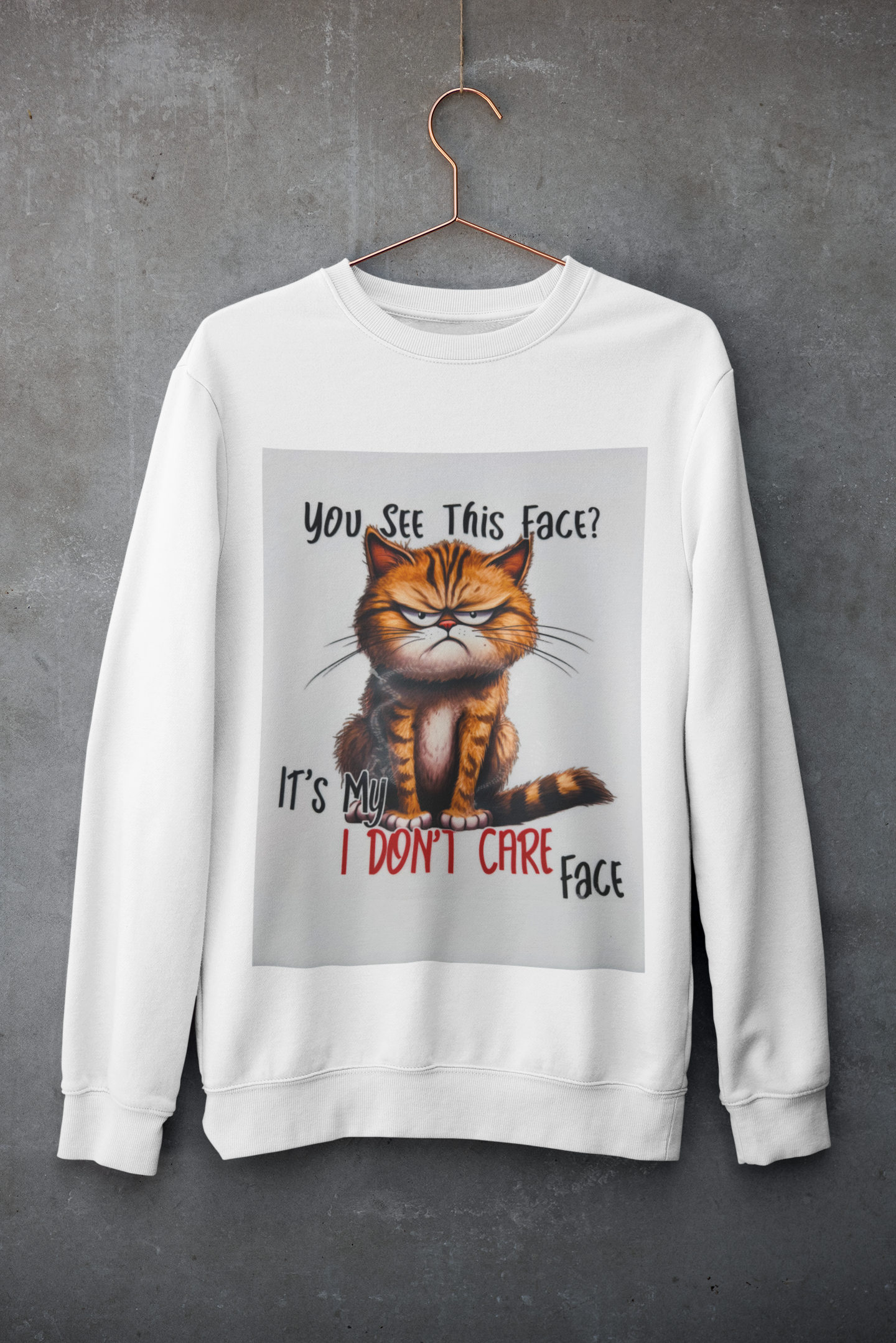 Crewneck - Chat en colère