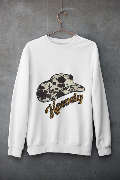 Crewneck - Chapeau de cowgirl