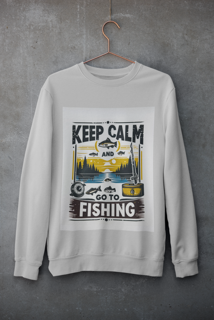 Crewneck - Calme toi et pêche