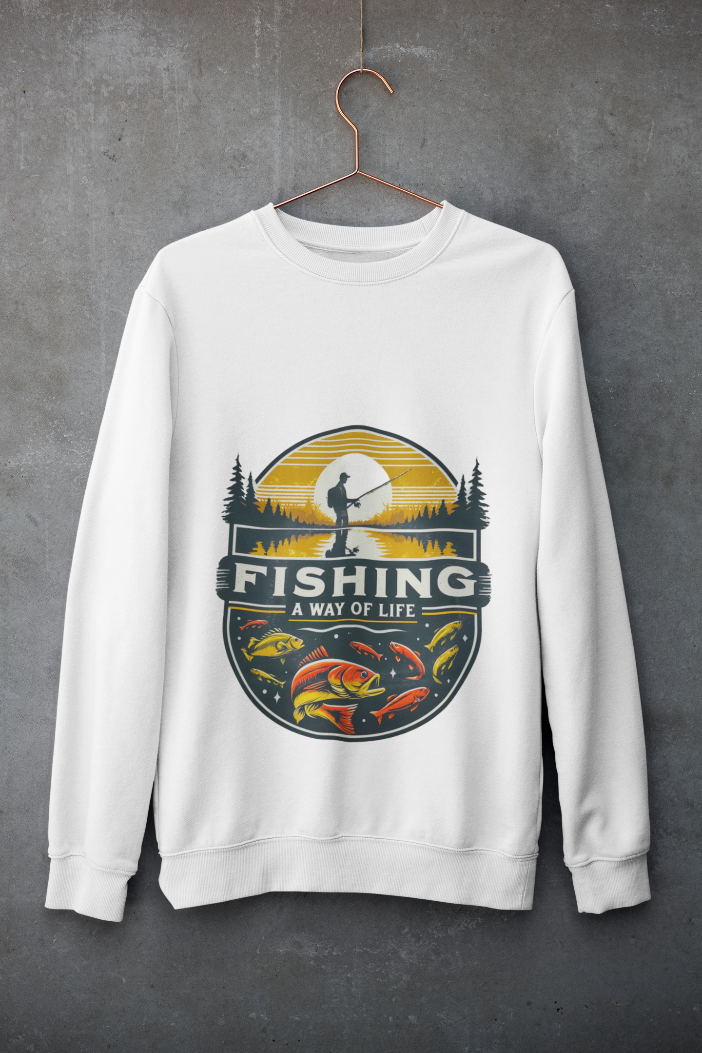 Crewneck - Le pêcheur