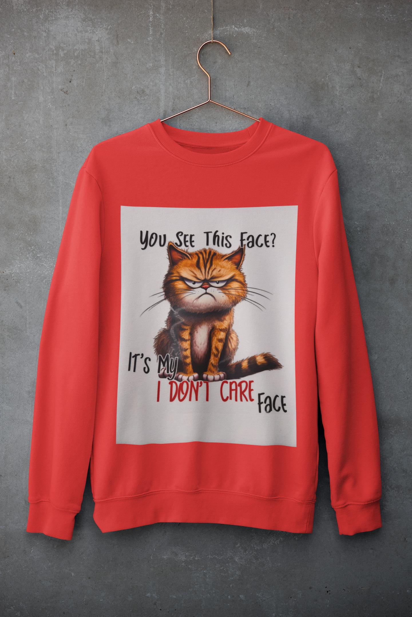 Crewneck - Chat en colère