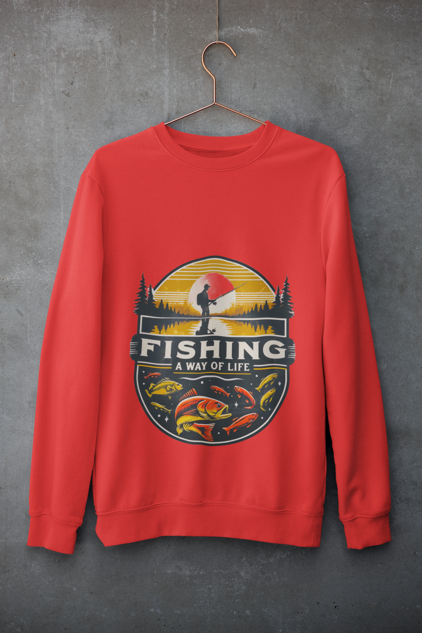 Crewneck - Le pêcheur