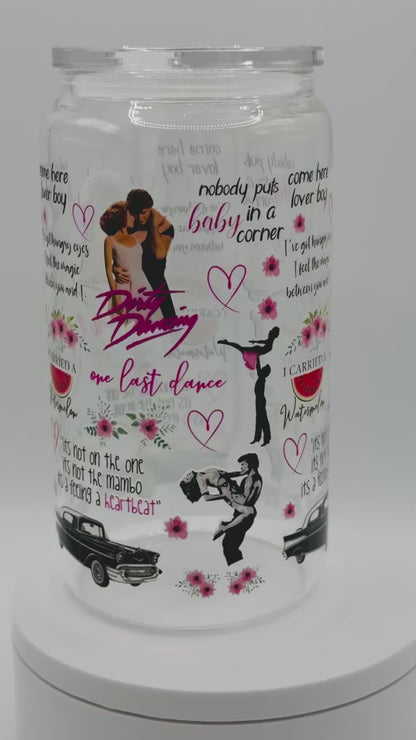 Verre en vitre réutilisable - Dancing