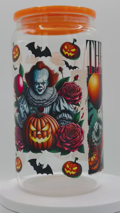 Verre en vitre réutilisable - 🤡