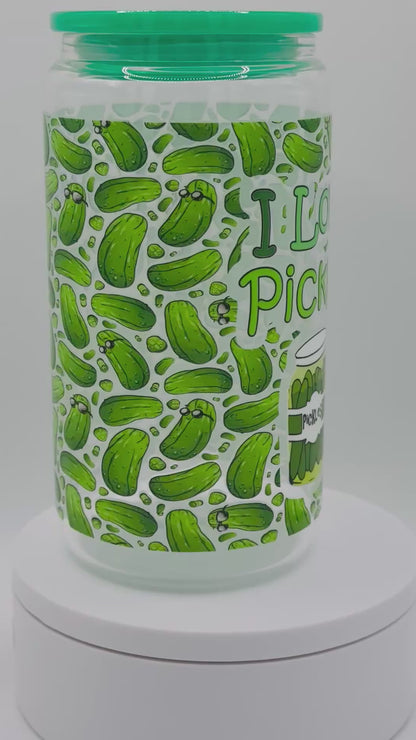 Verre en vitre réutilisable - Pour les amateurs de cornichons 🥒