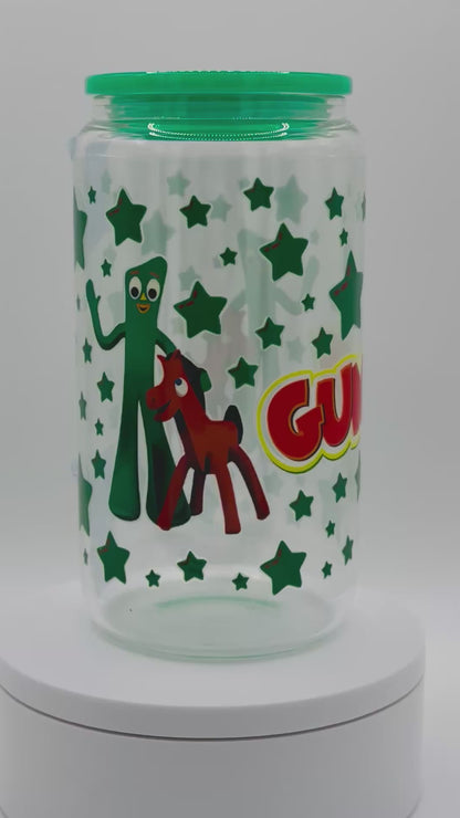 Verre en vitre réutilisable - Gumby