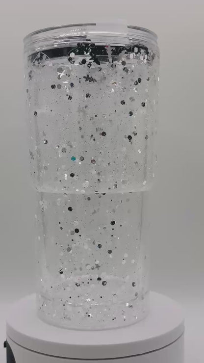 Verre en plastique Snow globe 18 oz