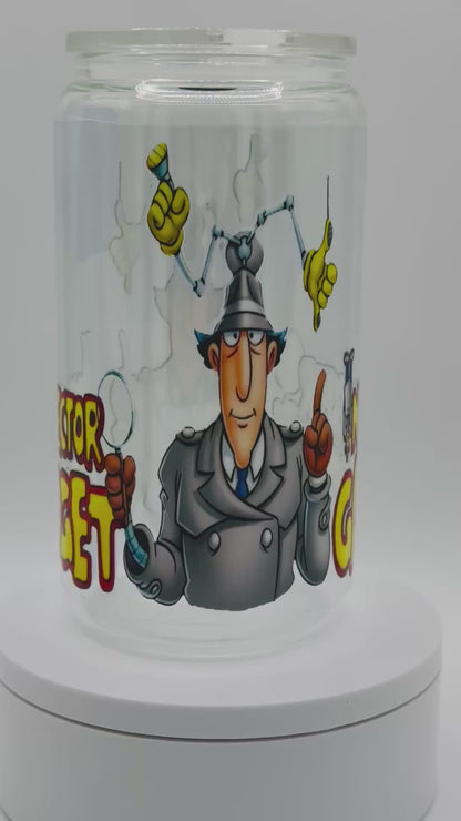 Verre en vitre réutilisable - Go go gadget