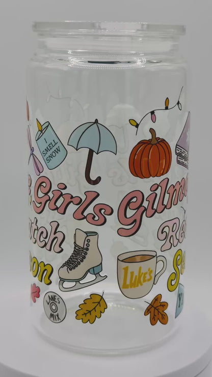 Verre en vitre réutilisable - Gilmore girl ☕️📵
