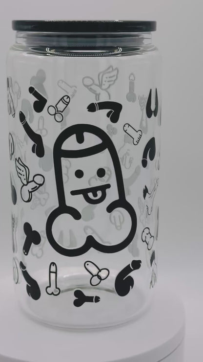 Verre en vitre réutilisable - Pen*s 🍆🤪