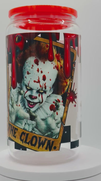 Verre en vitre réutilisable - horreur 🩸💀