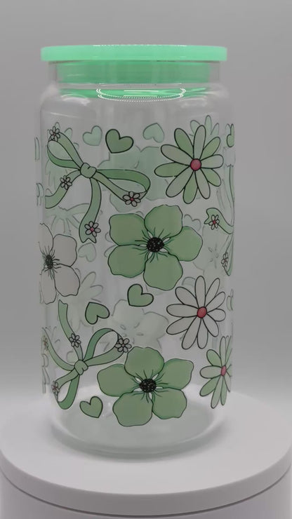 Verre en vitre réutilisable - Girly😍