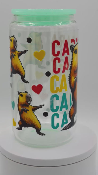 Verre en vitre réutilisable - Capy 2 😍