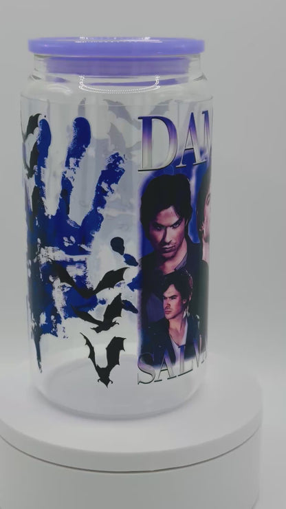 Verre en vitre réutilisable - Damon 🩸