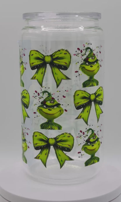 Verre réutilisable - Grinch 3